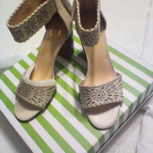 Vince Caputo Ankle Strap Heels